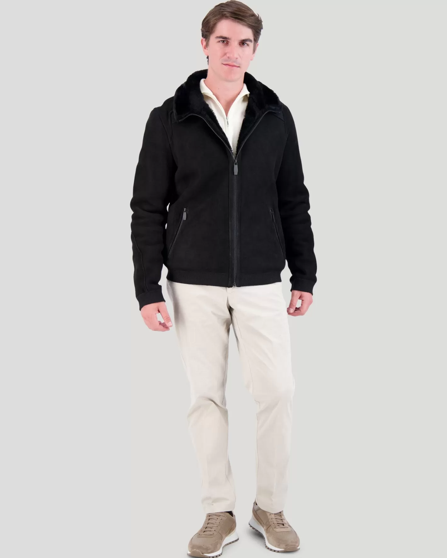 GORSKI Montreal Men's Select Shearling Lamb Jacket